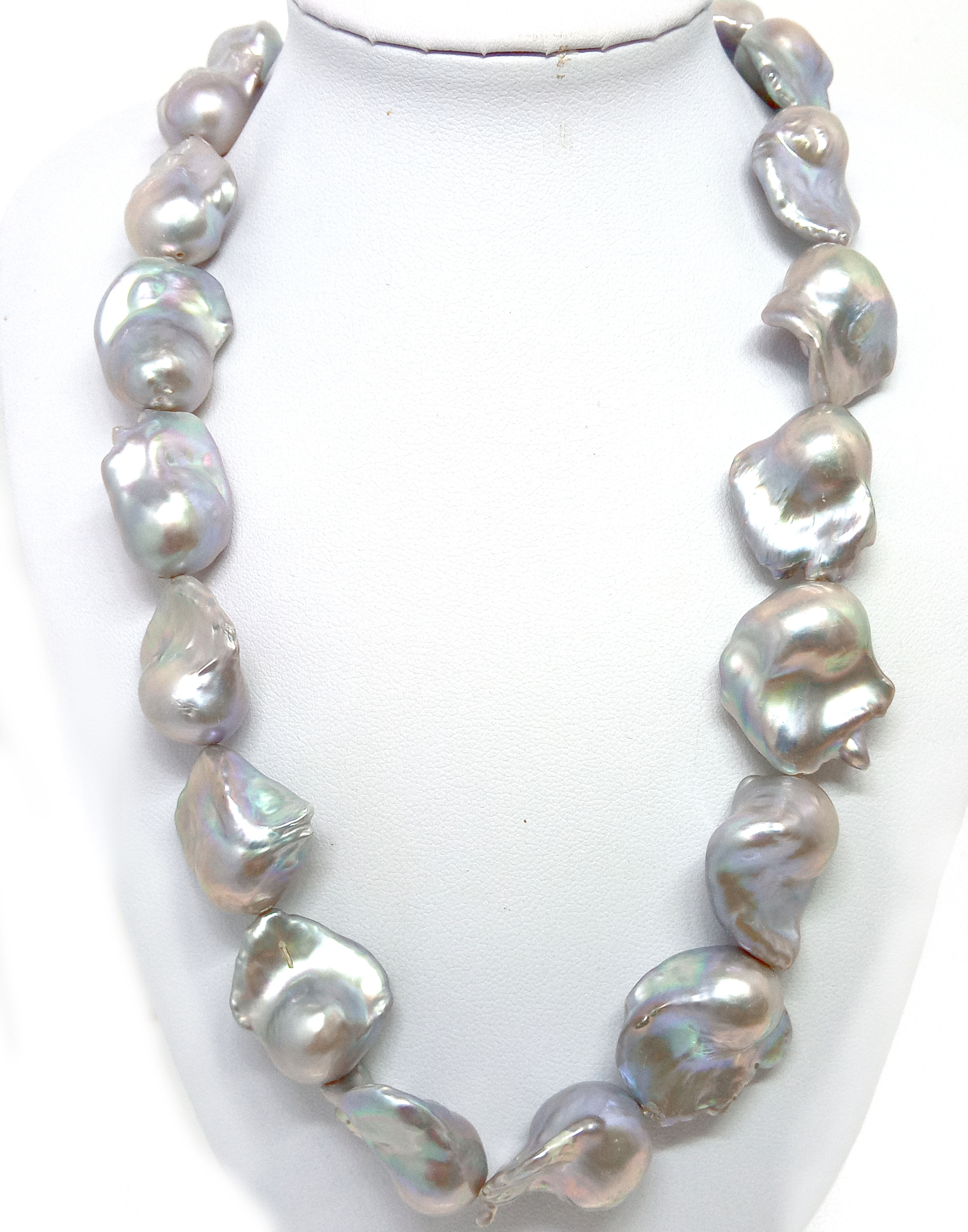 Silver Fireball  Pearls